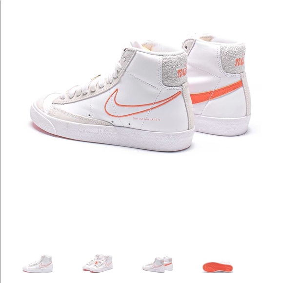 SOLD Nike Blazer mid ‘77 SE with gold nike charm - Picture 4 of 6